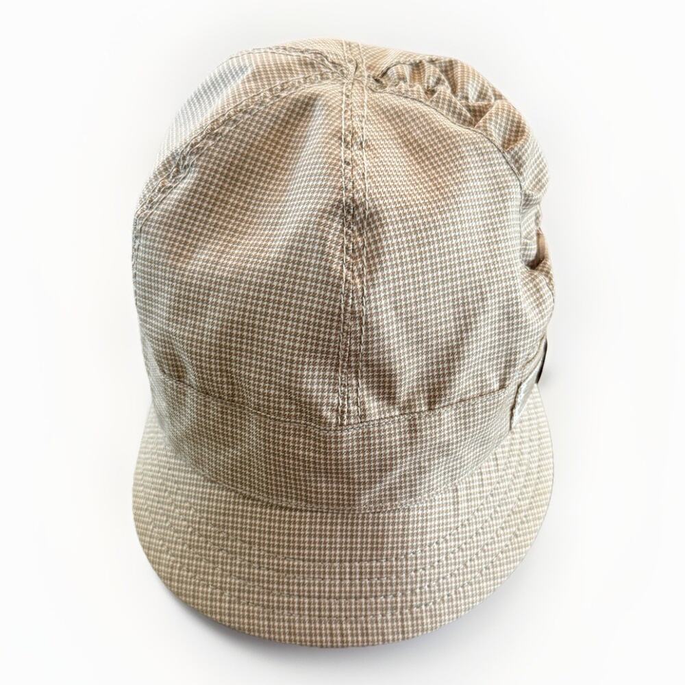 Goorin Bros Womens Beige Brown Newsboy Fitted Hat Size M MEDIUM 104-1473